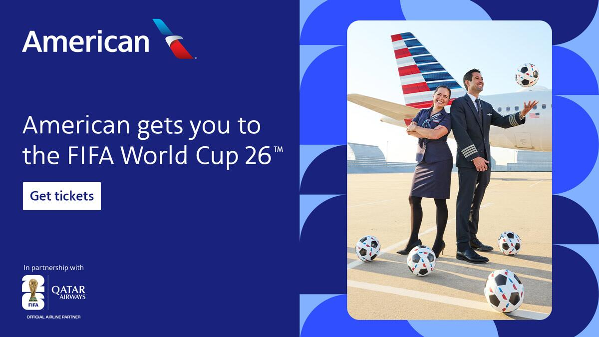 American Airlines FIFA World Cup 26 partnership with Qatar Airways